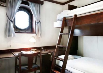MALARDROTTNINGEN BOAT (BUNK BED ROOMS)