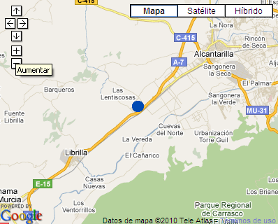 Plano de localizacin del hotel