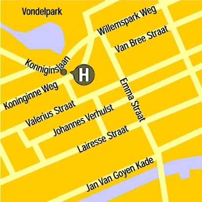 Plano de localizacin del hotel