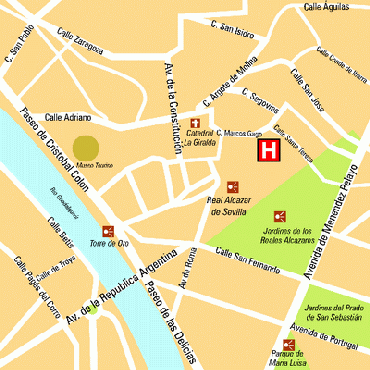 Hotel Casas De Santa Cruz En Sevilla