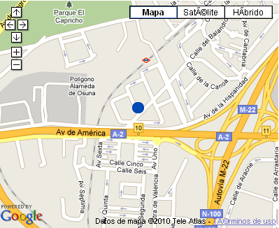 Plano de localizacin del hotel