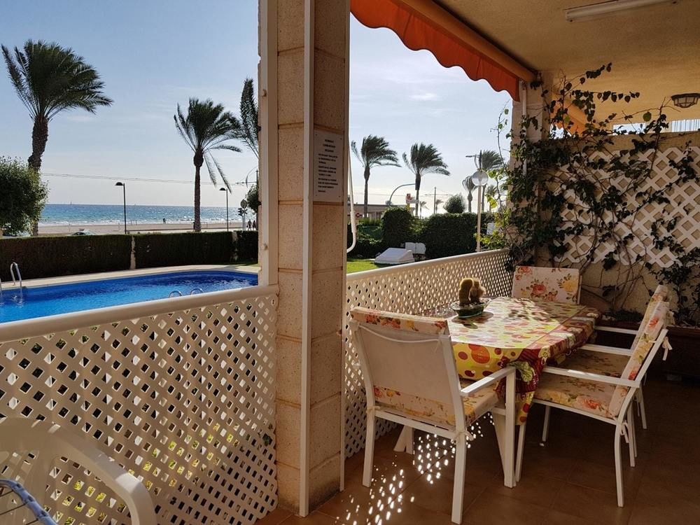 APARTMENT WITH 3 BEDROOMS IN SAN JOAN DALACANT; WITH WONDERFUL SEA VIEW; SHARED POOL; FURNISHED GA