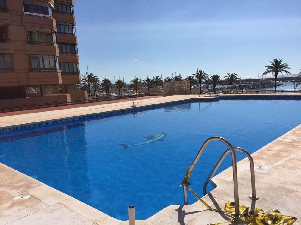 APARTMENT WITH ONE BEDROOM IN FUENGIROLA; WITH PRIVATE POOL - 50 M FROM THE BEACH