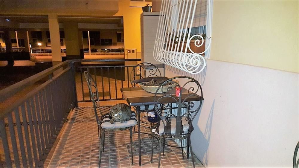 APARTMENT WITH ONE BEDROOM IN FAÑABÉ; WITH FURNISHED TERRACE AND WIFI - 1 KM FROM THE BEACH